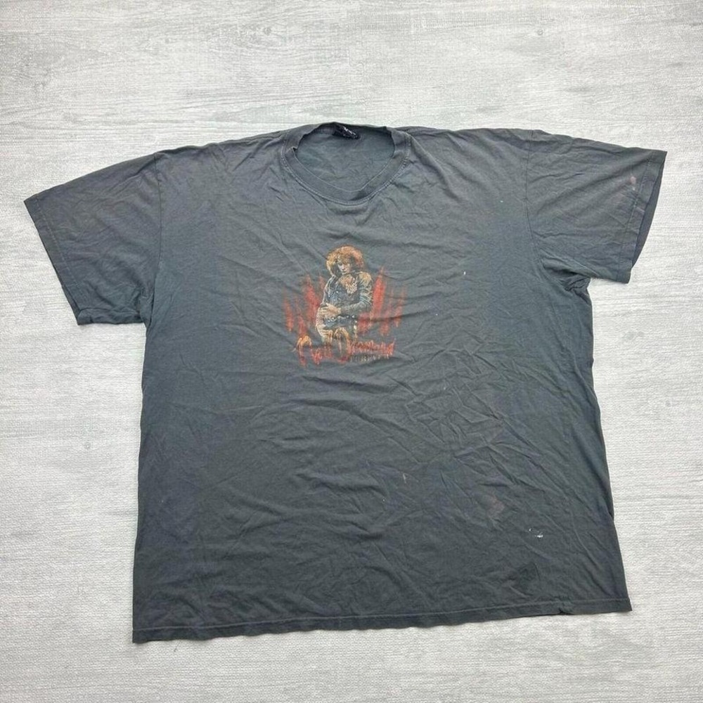 Vintage Neil Diamond Shirt Adult 2XL‎ Gray Music Band Rock Country Forever Album